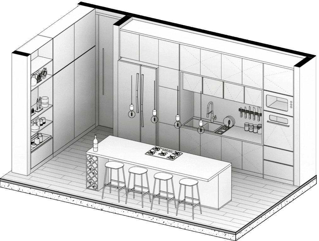 Desarrollo de diseño interior